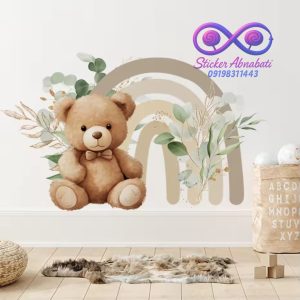 خرید استیکر اتاق کودک با طرح رنگی و شاد برای دکوراسیون خلاقانه و زیبا.