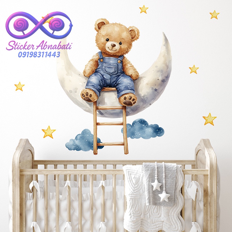 sticker-divari-pesarone استیکر دیواری پسرونه با جنس مات ضخیم و کیفیت بالا، انتخابی مقاوم و ضد آب برای دکور خاص و مدرن اتاق پسرانه است
